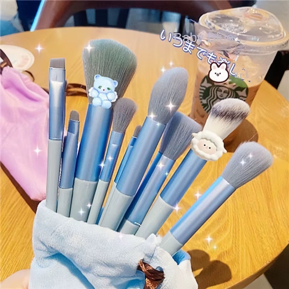 13Pcs Makeup Brush Set Make up Concealer Blush Powder Eye Shadow Highlighter Foundation Cosmetic Beauty Tools