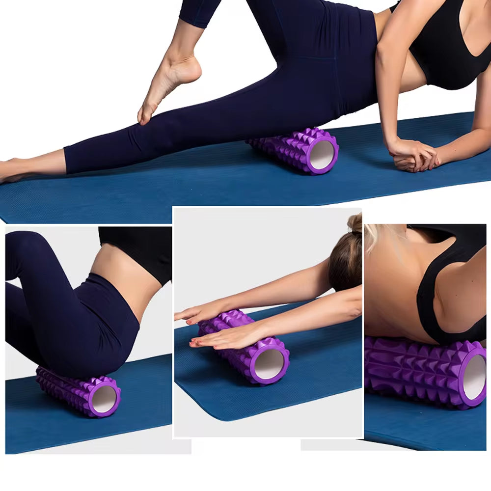 26cm Foam Roller for Yoga and Pilates - Therapeutic Back Massage and Home Fitness Equipment