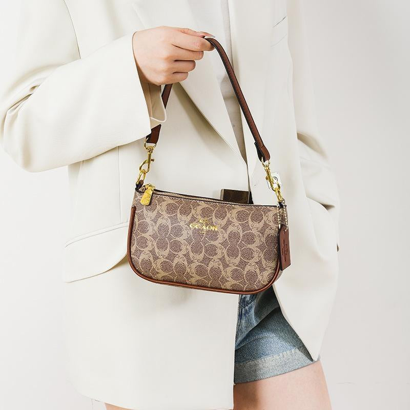 Elegant Floral PU Leather Shoulder Bag - Versatile Crossbody Accessory for Holidays and Everyday Use