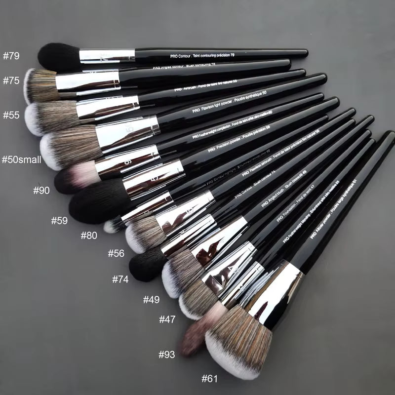 High Quality Foundation Makeup Brushes Set Pro Make up Brush Liquid Powder Eyeshadow Crease Concealer Cosmetic Tools Exquisite