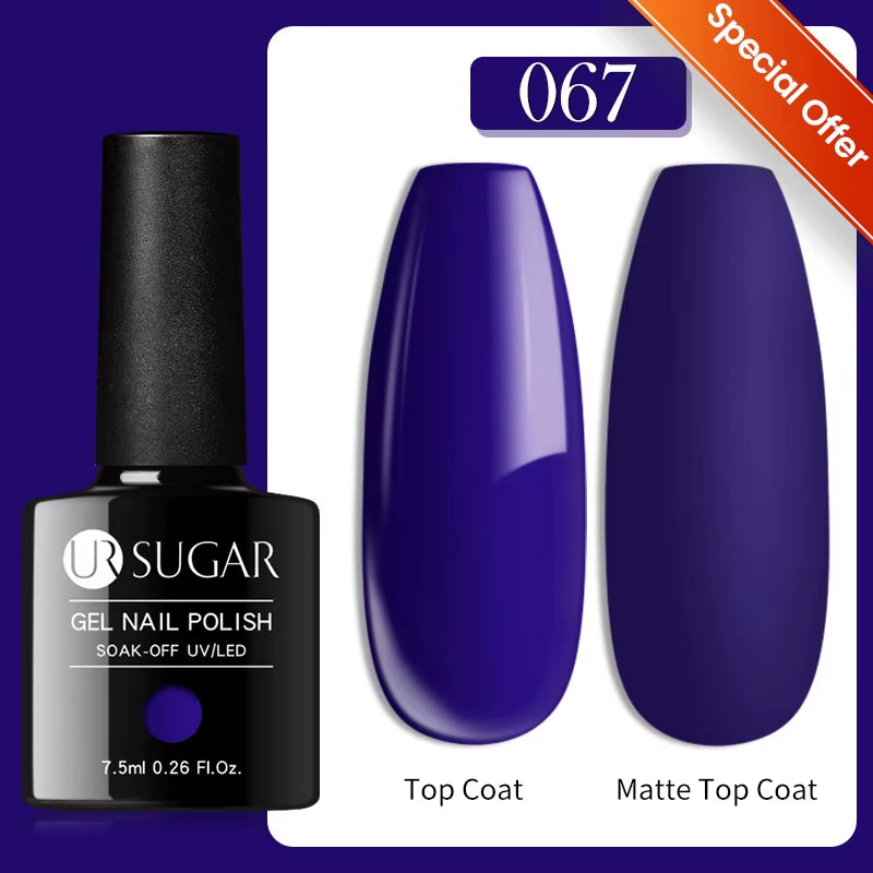 UR SUGAR 7ML Fiber Rubber Base Gel for Broken Nail Repaired Fiberglass Clear Quick Building UV Construction Gel Soak off Varnish