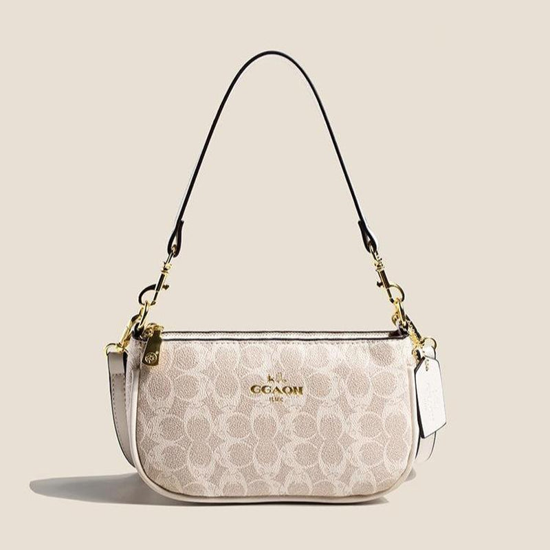 Elegant Floral PU Leather Shoulder Bag - Versatile Crossbody Accessory for Holidays and Everyday Use