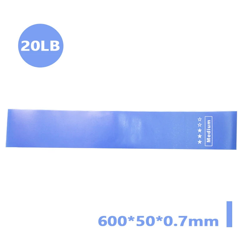 Professional Elastic Resistance Bands for Yoga and Indoor Fitness Training