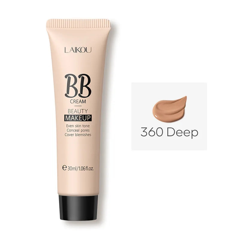 6-Color Optional Concealer BB Cream 30Ml Natural Facial Concealer Primer Liquid Foundation