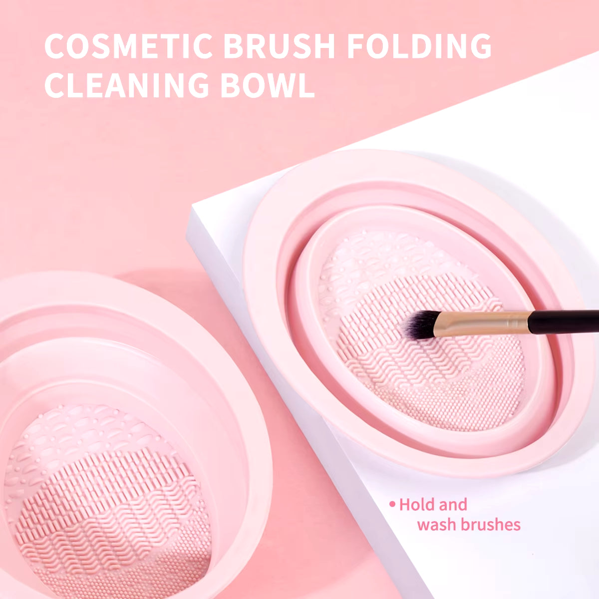 MAANGE Professional Makeup Tools Kit 30PCS Foundation Makeup Brush Set 15PCS Makeup Sponge Removal Puff Cleaning Bowl for Travel