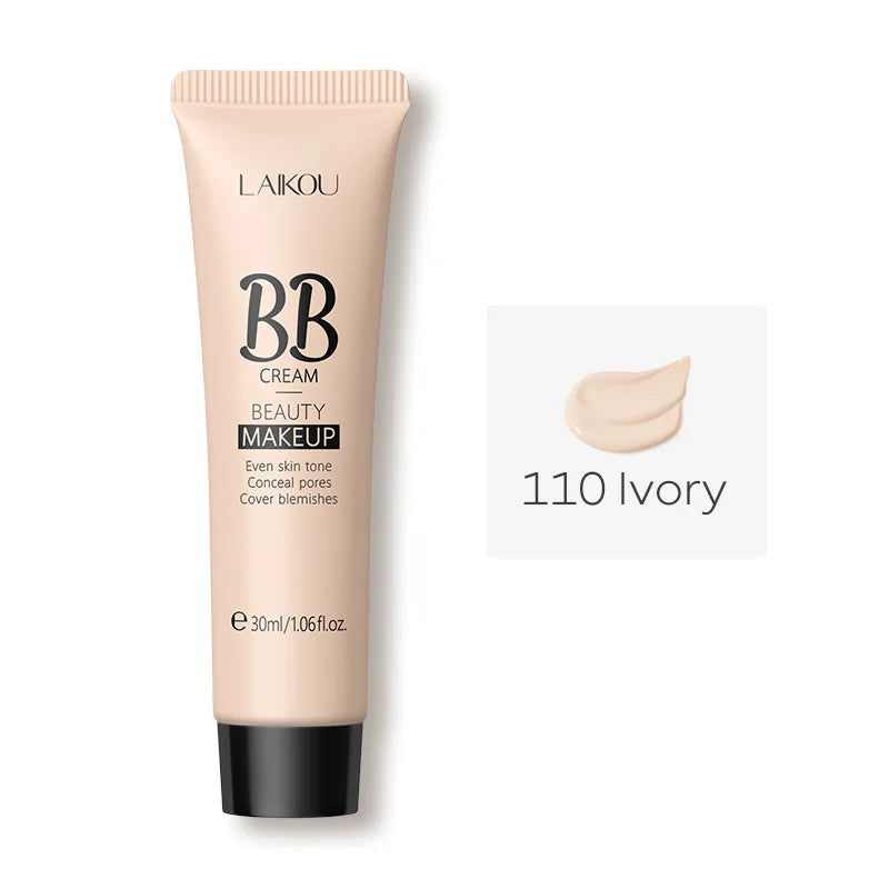 6-Color Optional Concealer BB Cream 30Ml Natural Facial Concealer Primer Liquid Foundation