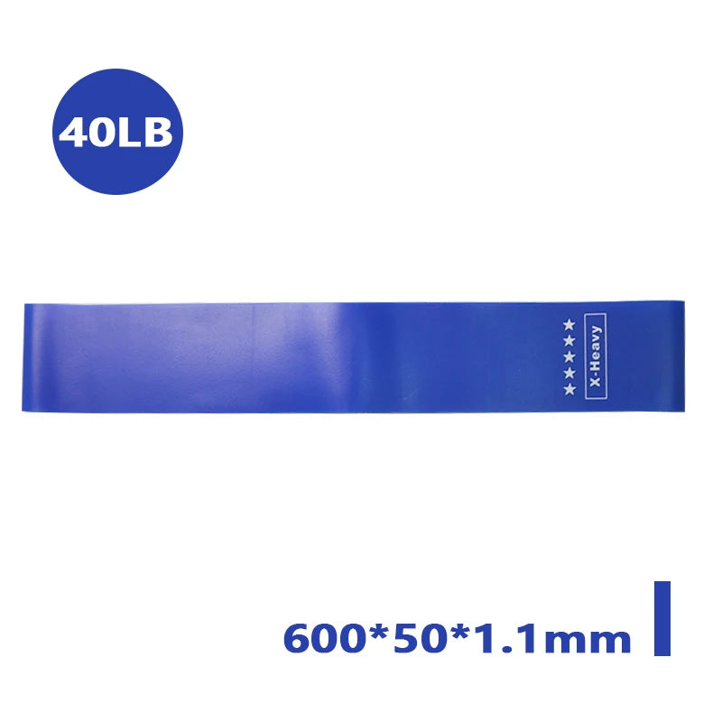 Professional Elastic Resistance Bands for Yoga and Indoor Fitness Training