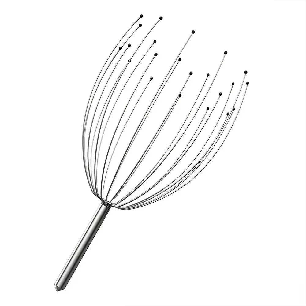 Octopus Head Massager 28 Fingers Scratching Scalp Relaxation Relief Scratcher Relieves Tension Random Body Massager Health Care