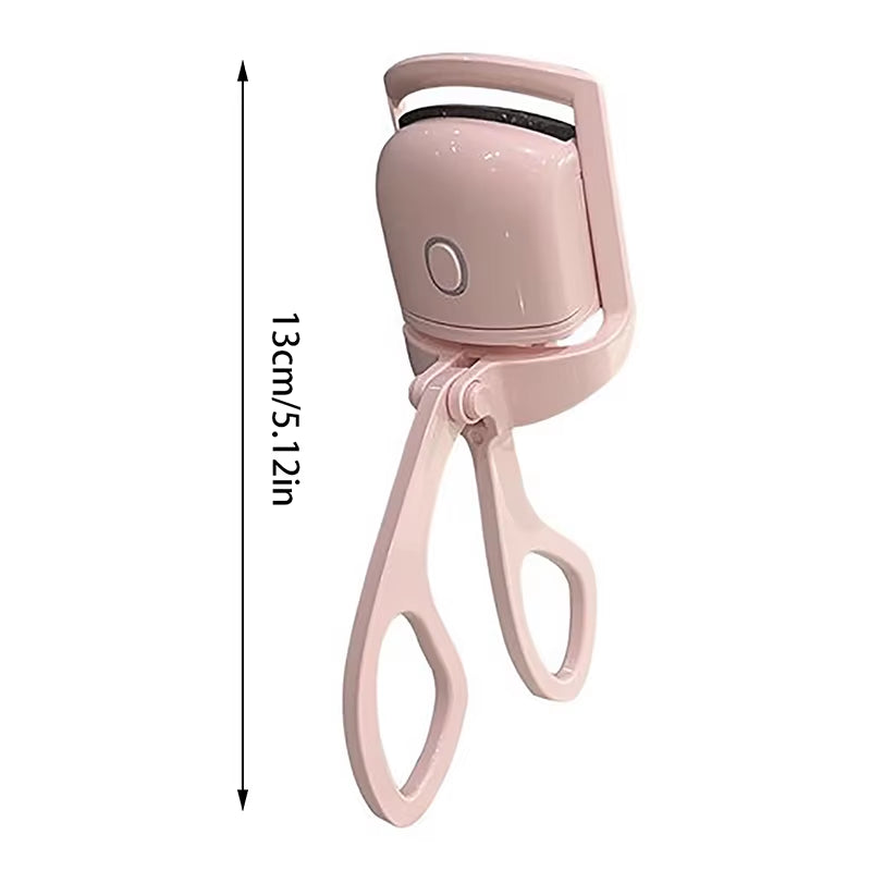 Portable Electric Eyelash Curler with Thermal Perm Shaping and USB Fast Heating Technology