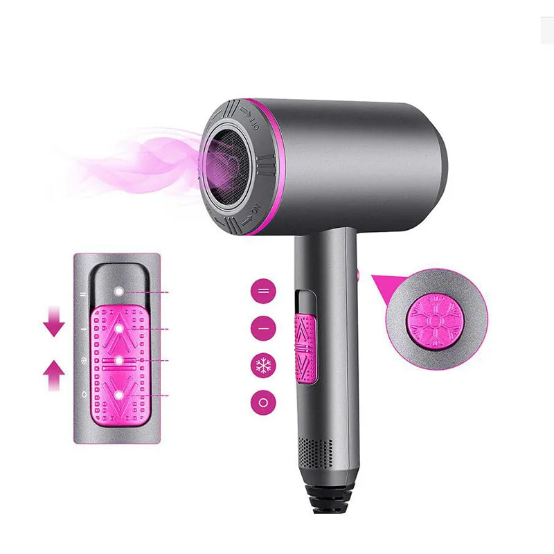 2000W New Super Hair Dryer High-Power Salon Professional Hair Dryer Constant Temperature Hair Care Styling Hair Dryer 110V 220V