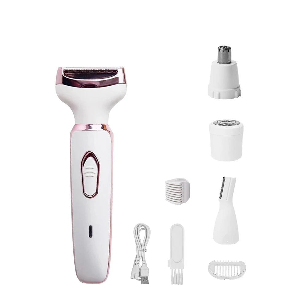 Electric Razor for Women Electric Shaver Women Epilator for Body Bikini Face Mustache Painless Women Body Epilator Hair Remover