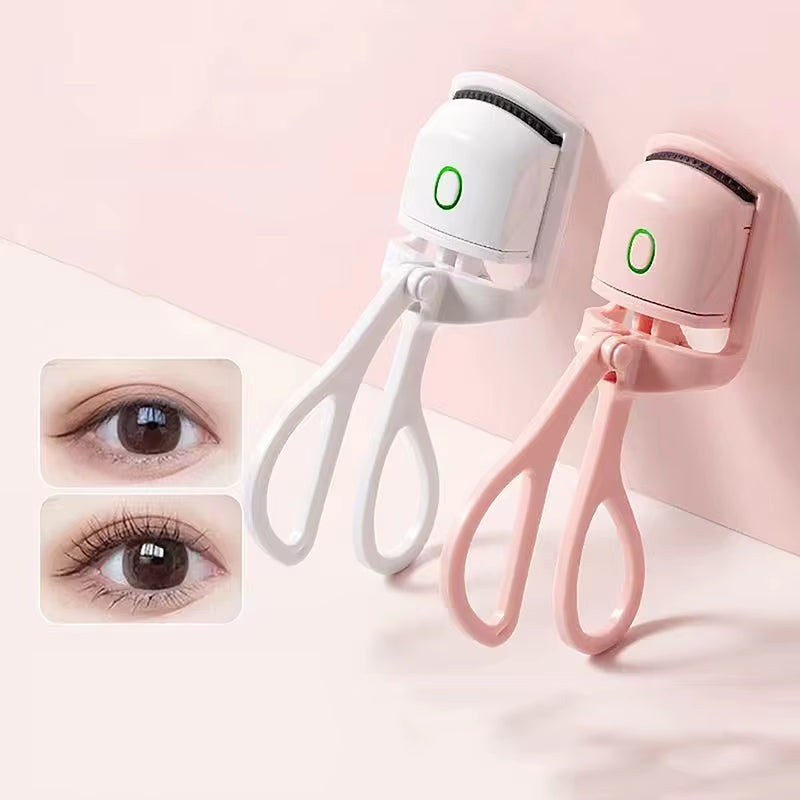 Portable Electric Eyelash Curler with Thermal Perm Shaping and USB Fast Heating Technology